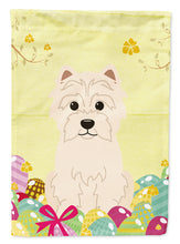 Load image into Gallery viewer, Easter Eggs Westie Garden Flag 2-Sided 2-Ply