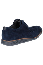 Load image into Gallery viewer, Mens Total Motion Sportdress Wingtip Suede Leather Shoe - Navy