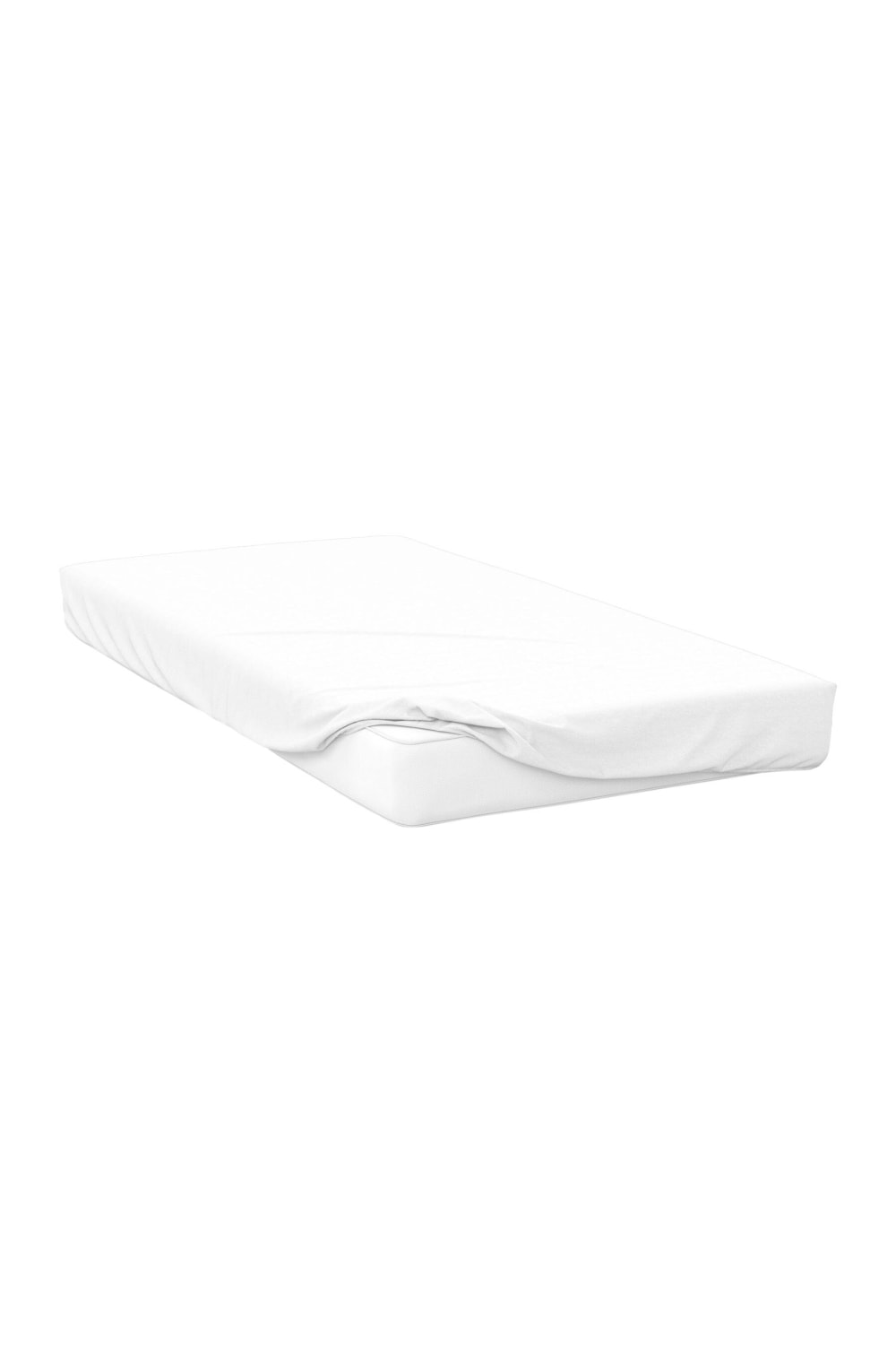 Belledorm 400 Thread Count Egyptian Cotton Extra Deep Fitted Sheet (White) (Full) (UK - Double)