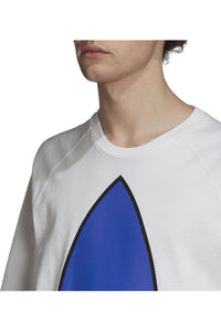 Adidas Mens BG T-Shirt (White/Royal Blue)