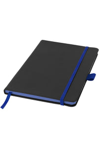 Bullet Color Edge A5 Notebook (Solid Black/Royal Blue) (8.3 x 5.6 x 0.4 inches)