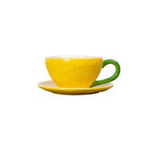 Load image into Gallery viewer, Cup and Plate, Lemon