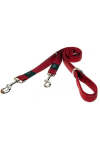 Rogz Utility Dog Lead (Red) (160cm x 1.6cm)