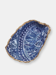 Catalina Decoupage Oyster Ring Dish