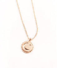 Load image into Gallery viewer, Moon North Star Pendant Necklace