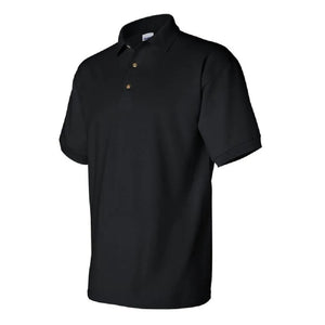 Gildan Mens Ultra Cotton Pique Polo Shirt (Black)