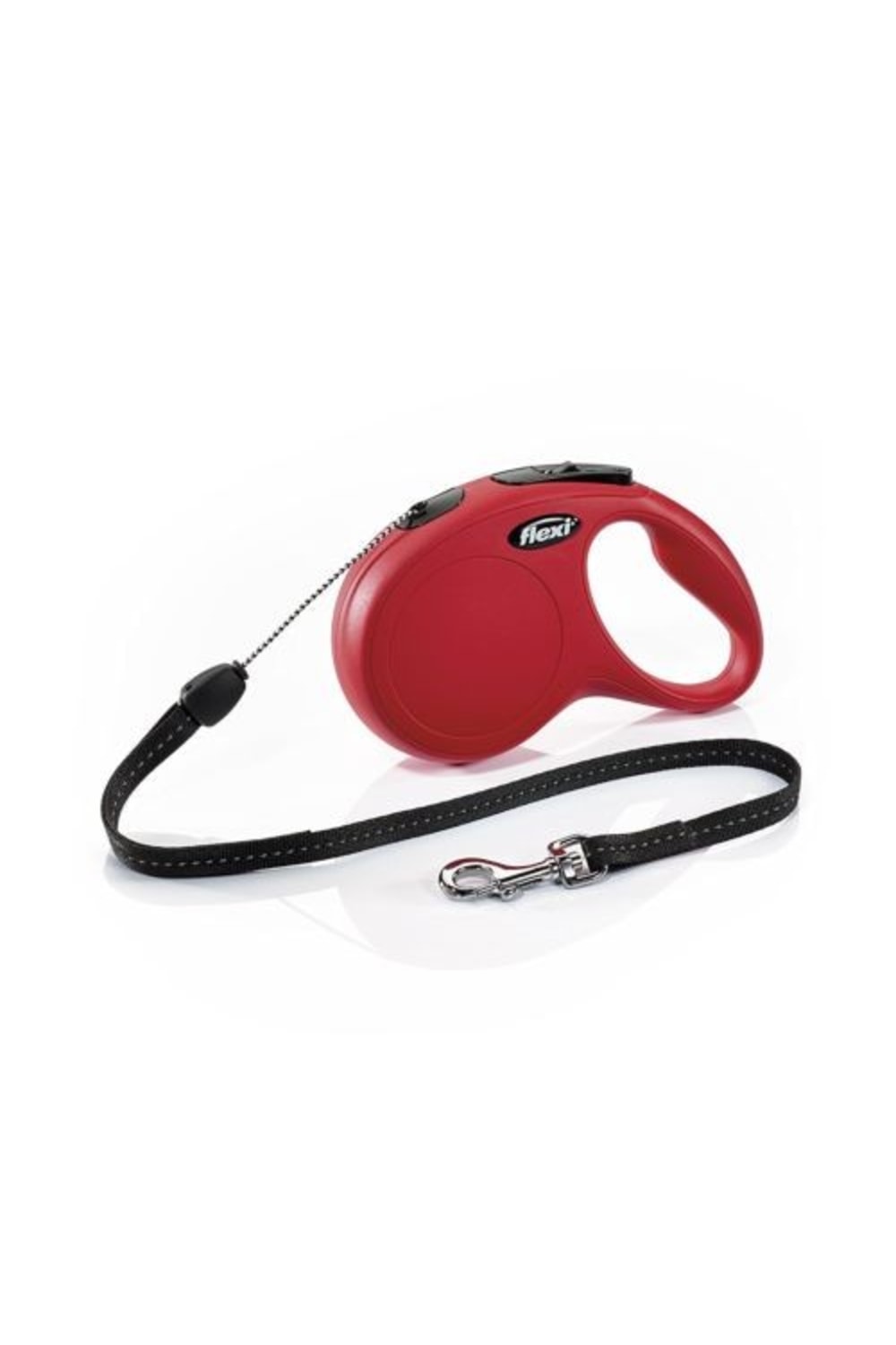 Flexi New Comfort Retractable Tape Dog Leash (Red) (S (26.3ft))