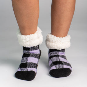 Classic Slipper Socks | Lumberjack Lavender