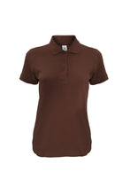Load image into Gallery viewer, B&amp;C Womens/Ladies Safran Timeless Polo Shirt (Brown)