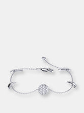 Load image into Gallery viewer, Moonlit Diamond Bracelet In Sterling Silver