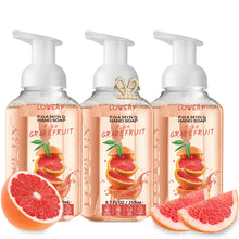 Load image into Gallery viewer, Lovery Foaming Hand Soap - Pack of 3 - Pink Grapefruit Scent