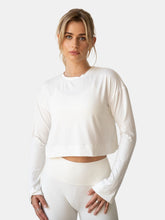 Load image into Gallery viewer, Go With The Flow Crop Long Sleeve