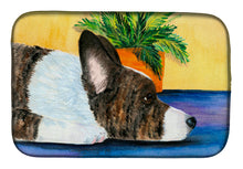 Load image into Gallery viewer, 14 in x 21 in Corgi Dish Drying Mat