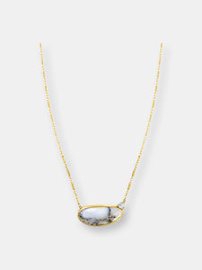 Gold Filled - Dendritic Opal Necklace