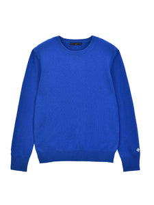 Classic Crew Neck Sweater - Royal Blue