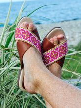 Load image into Gallery viewer, The Tatreez Cross Sandal