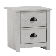 Load image into Gallery viewer, Geordano 2-Drawer Knotty Oak Nightstand