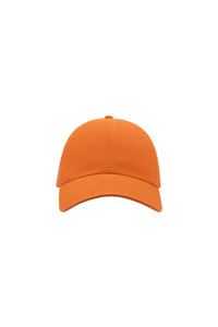 Action 6 Panel Chino Baseball Cap (Pack of 2) - Orange