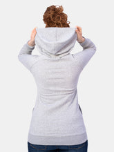 Load image into Gallery viewer, Zip Up Maternity Hoodie