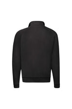 Load image into Gallery viewer, Fruit of the Loom Adults Unisex Classic Zip Neck Sweatshirt (Black)