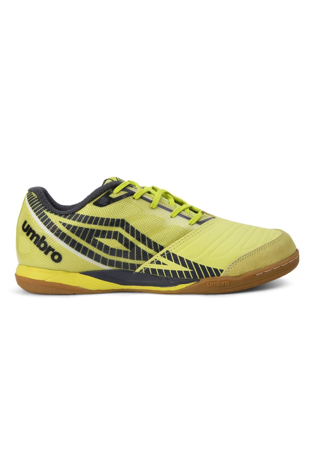 Mens Sala Brz Pro Leather Sneakers - Limeade Yellow