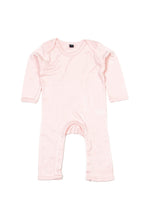 Load image into Gallery viewer, Babybugz Unisex Baby Long Sleeved Rompersuit (Powder Pink)