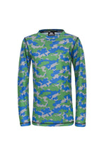 Load image into Gallery viewer, Trespass Childrens/Kids Oaf Base Layer Top (Blue Camo)