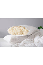 Load image into Gallery viewer, Belledorm Wool Pillow (White) (74cm x 48cm)
