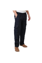 Load image into Gallery viewer, Mens Army Cargo Pants - Navy