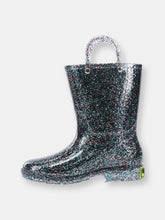 Load image into Gallery viewer, Kids Glitter Rain Boots