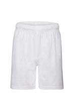Load image into Gallery viewer, Fruit Of The Loom Childrens/Kids Moisture Wicking Performance Shorts (White)