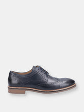 Load image into Gallery viewer, Mens Bryson Leather Shoes - Navy
