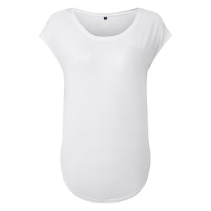 TriDri Womens/Ladies Yoga Cap Sleeve Top (White)