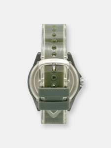 Armani Exchange Men's Drexler AX2638 Grey Polyurethane Japanese Quartz Dress Watch