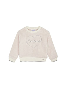 Beige Amore Knit Sweater
