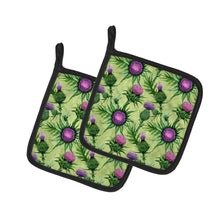 Load image into Gallery viewer, Thistle Pair of Pot Holders