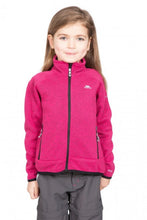 Load image into Gallery viewer, Trespass Childrens Girls Rilla Full Zip Fleece Jacket (Pink Lady)