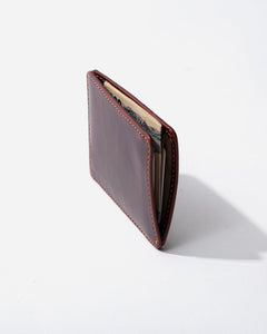 R1S2 1 Pocket 2 Slot Wallet (83mm) - Oil Tan