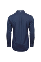 Load image into Gallery viewer, Tee Jays Mens Long Sleeve Casual Twill Shirt (Indigo)