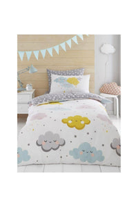 Clouds And Stars Fitted Sheet Set Twin