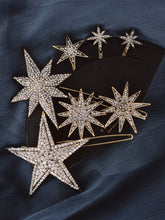 Load image into Gallery viewer, Set of 5 Dramatic Starry Jewels Hair Pins
