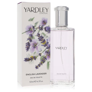 English Lavender by Yardley London Eau De Toilette Spray (Unisex) 4.2 oz