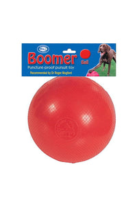 Company Of Animals Boomer Ball Dog Toy (Red) (4in)