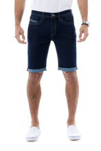 Load image into Gallery viewer, Cultura Men&#39;s Roll Up Denim Shorts