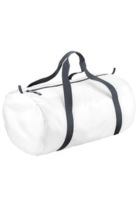 Packaway Barrel Bag/Duffel Water Resistant Travel Bag (8 Gallons) (Pack (White)