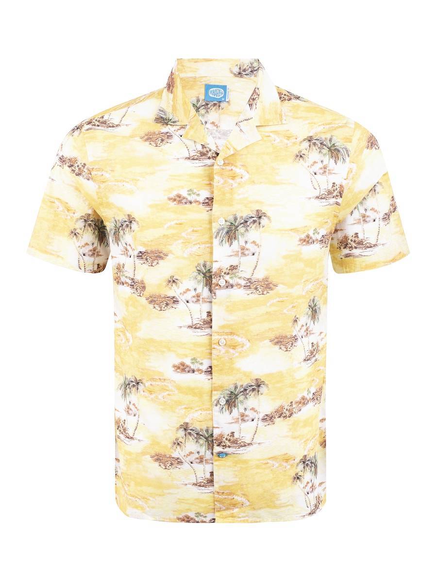 FIJI Linen Shirt- Yellow