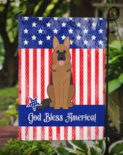 Load image into Gallery viewer, Patriotic USA German Shepherd Garden Flag 2-Sided 2-Ply
