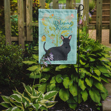 Load image into Gallery viewer, Welcome Friends Scottish Terrier Garden Flag 2-Sided 2-Ply