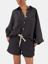 Load image into Gallery viewer, Carrie Linen Sleepwear Set