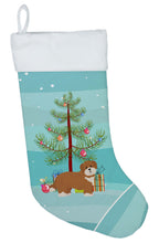 Load image into Gallery viewer, Shorkie #2 Christmas Tree Christmas Stocking